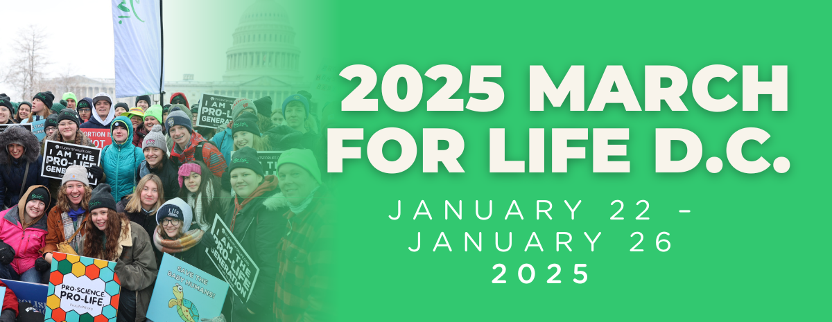 March for Life Washington DC 2025 — Wisconsin Rapids/Necedah Bus